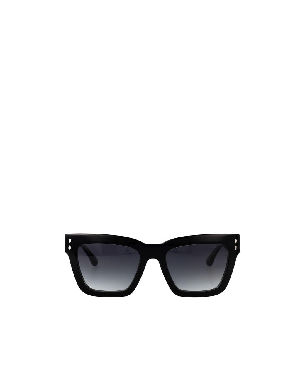 Isabel Marant Black Logo-Print Sunglasses