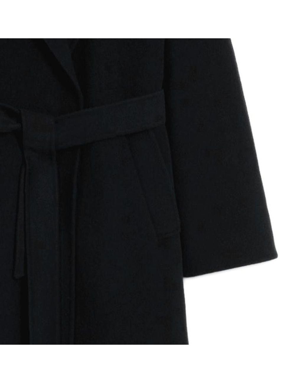 Weekend by Maxmara Black Civada Belted Coat