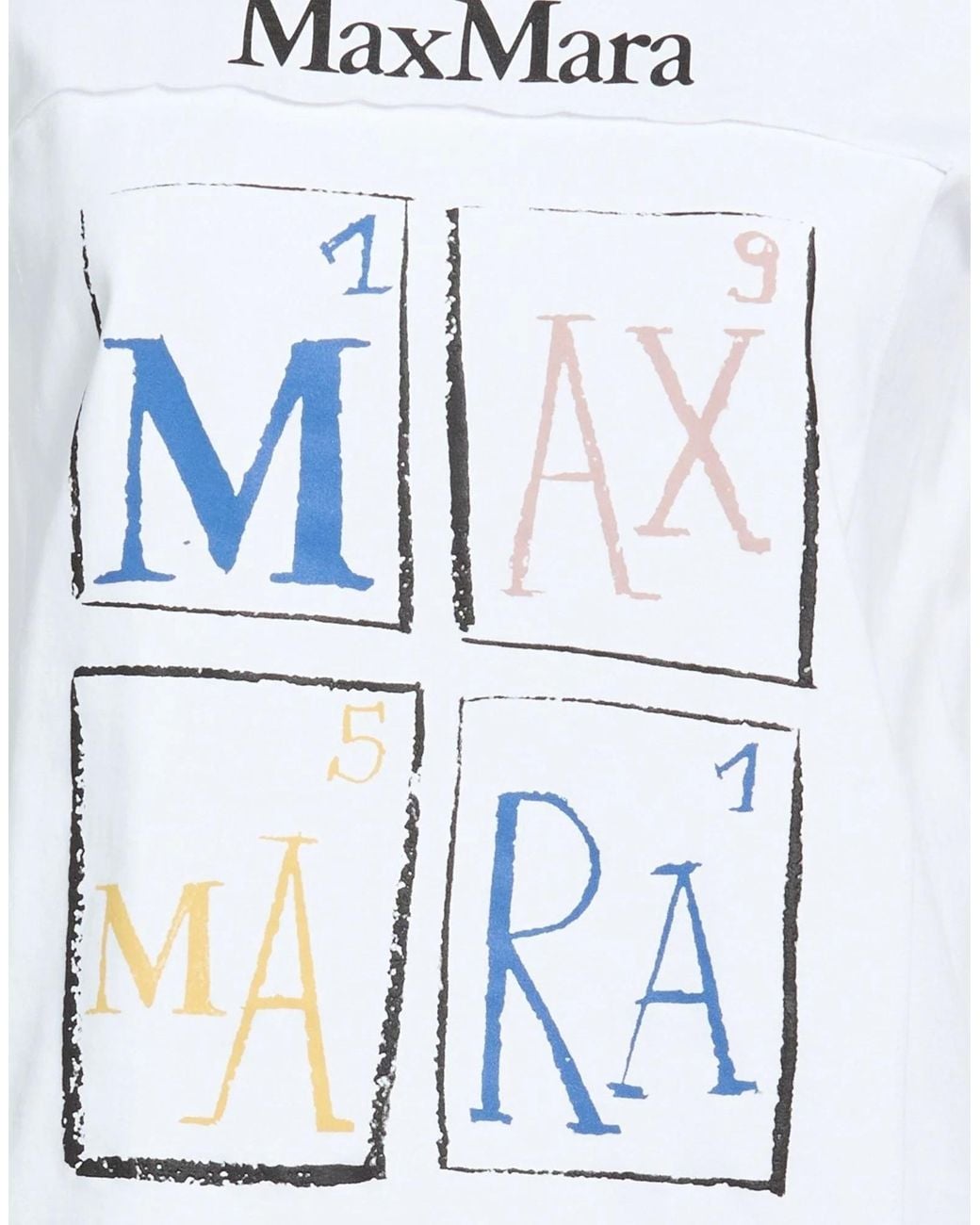 Max Mara Blue T-Shirts