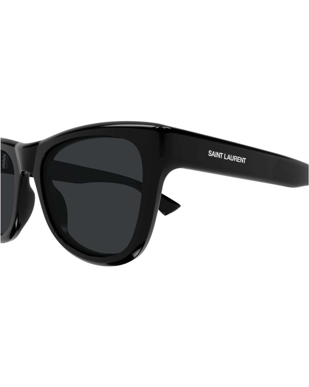 Saint Laurent Black Eyewear Square Frame Sunglasses