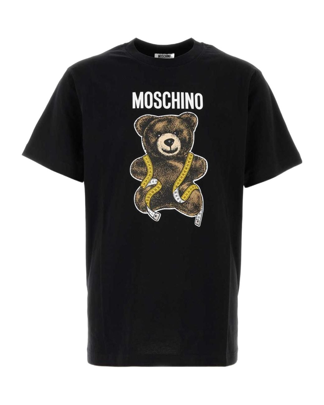 Moschino Black Crew Neck T-Shirt for men