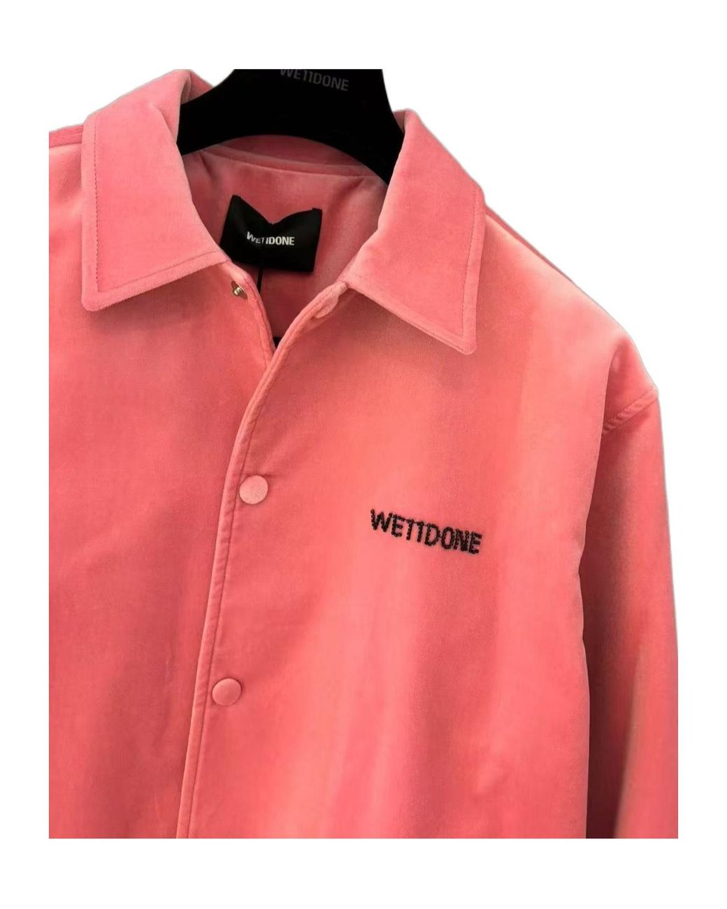 we11done Pink Long-Sleeved Casual Jacket