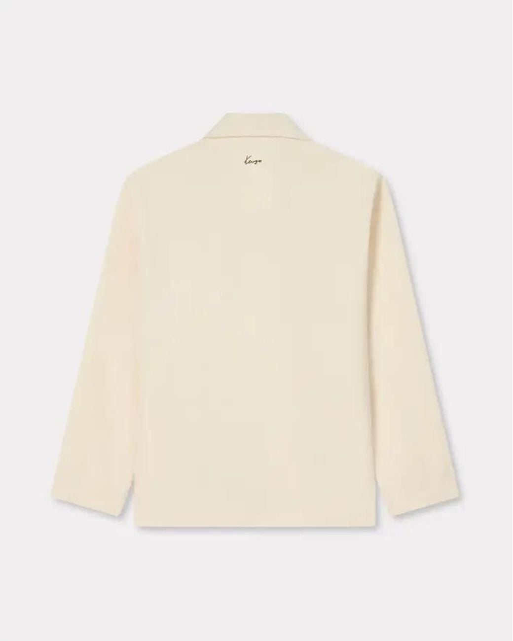 KENZO Natural Badges Single-Breasted Jacket for men
