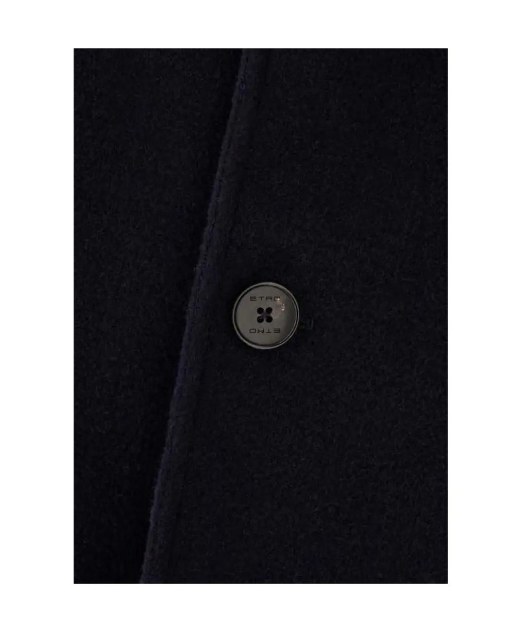 Etro Blue Long Coat for men