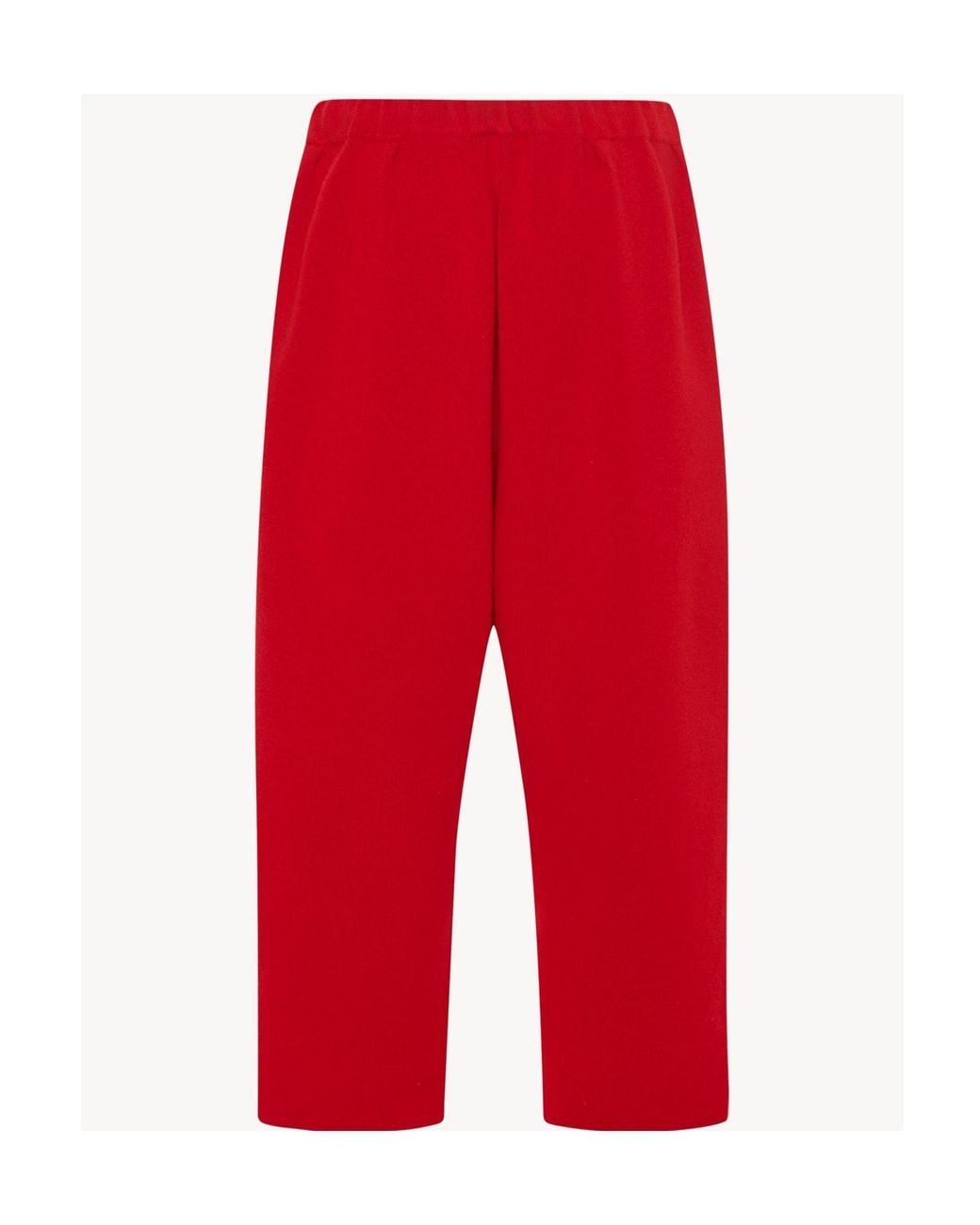 The Row Red Herea Cashmere Pants