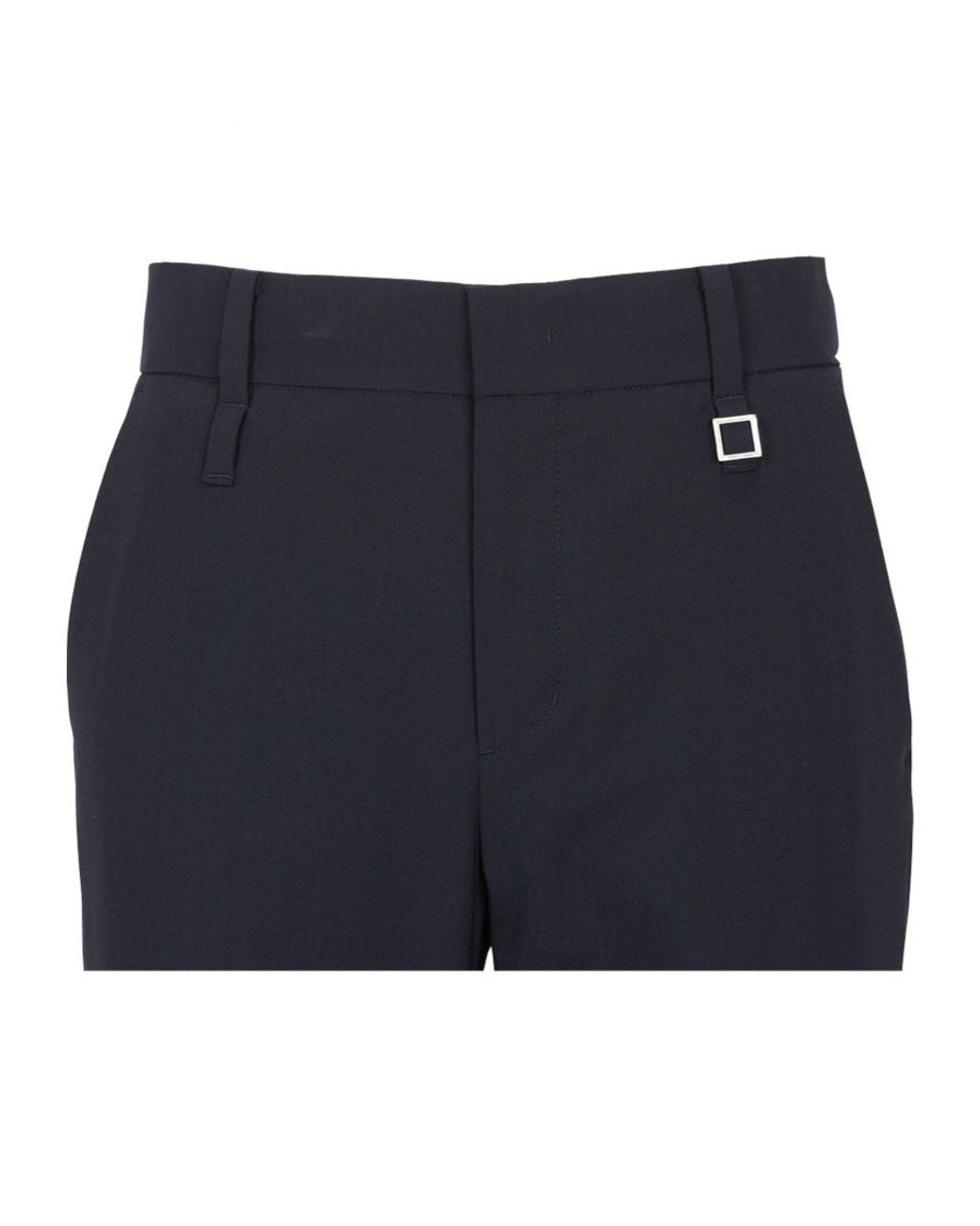 Wooyoungmi Blue Belt Loop Casual Pants for men