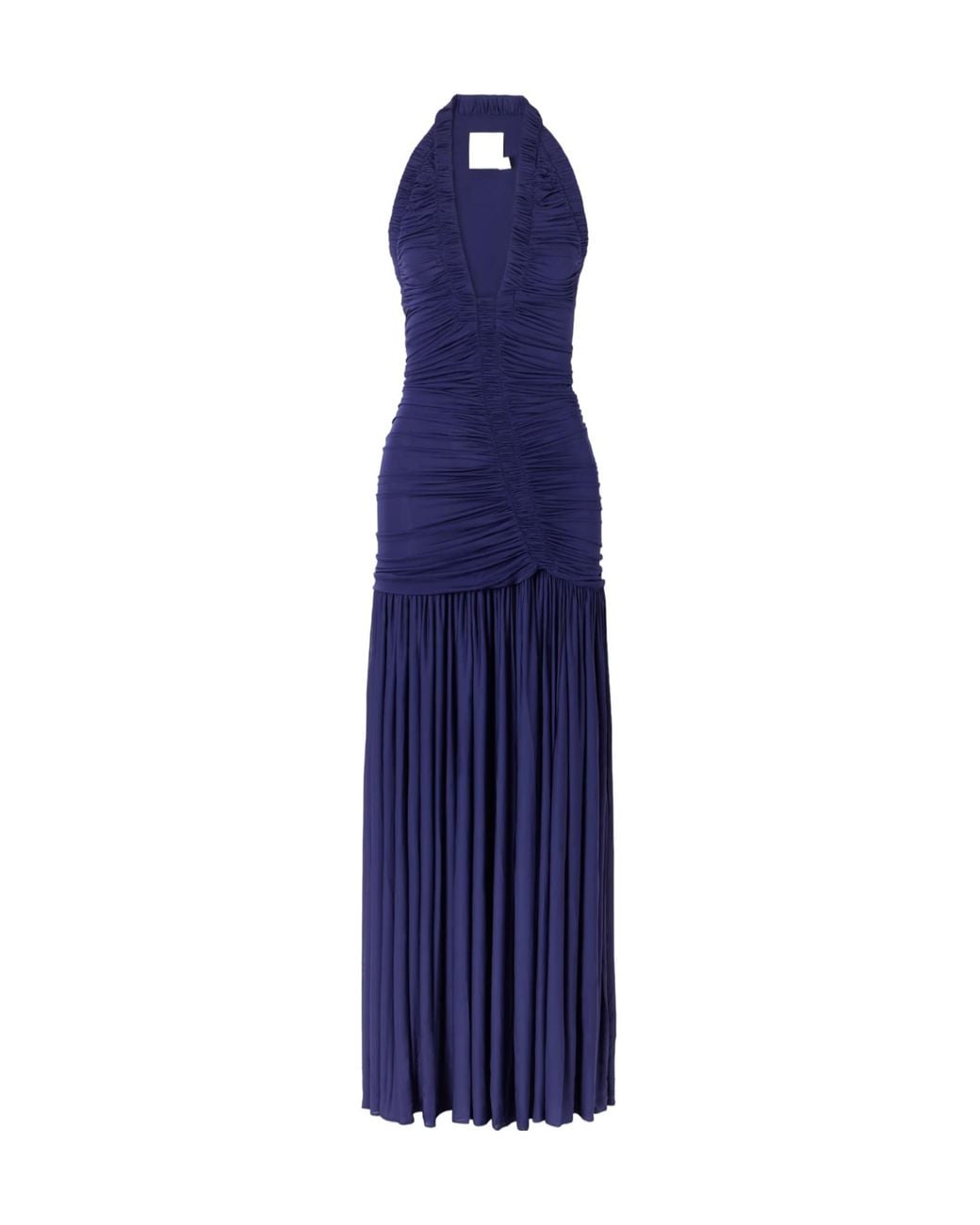 Christopher Esber Blue Orion Flared Maxi Dress