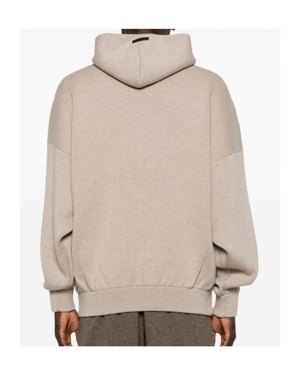 Fear Of God Natural Hooded Sweater for men