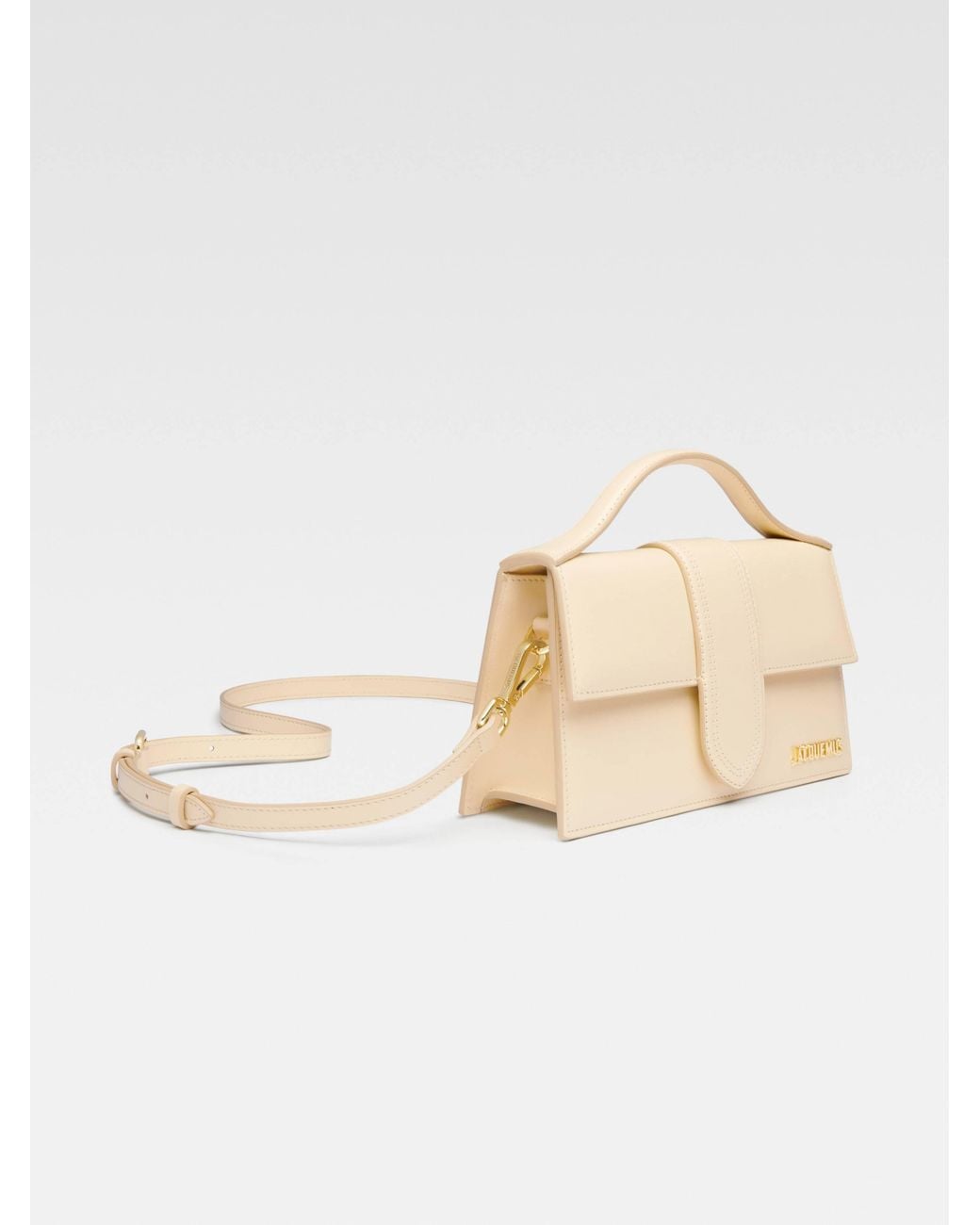 Jacquemus Natural The Large Bambino Crossbody Flap Bag