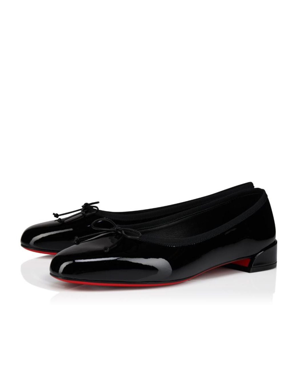 Christian Louboutin Black Sweetie Jane Ballerina Flats