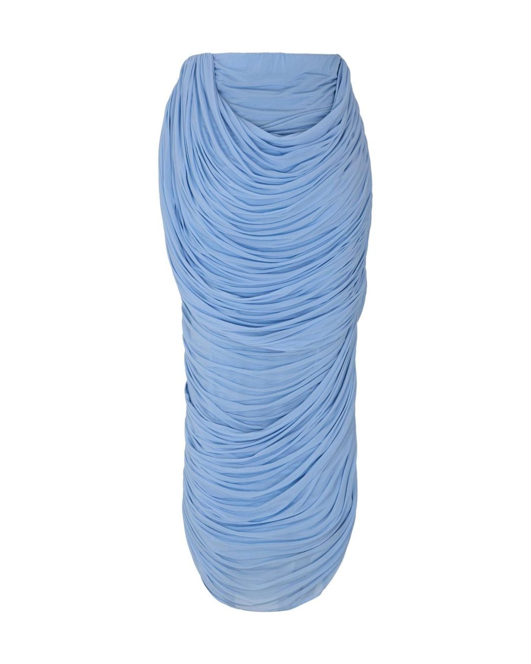 Magda Butrym Blue Midi Skirt