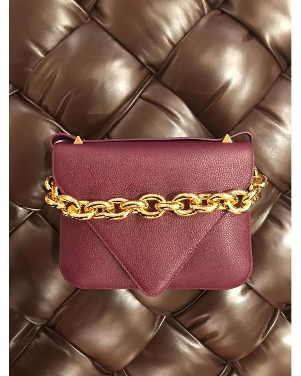 Bottega Veneta Purple Mini Jodie Bag
