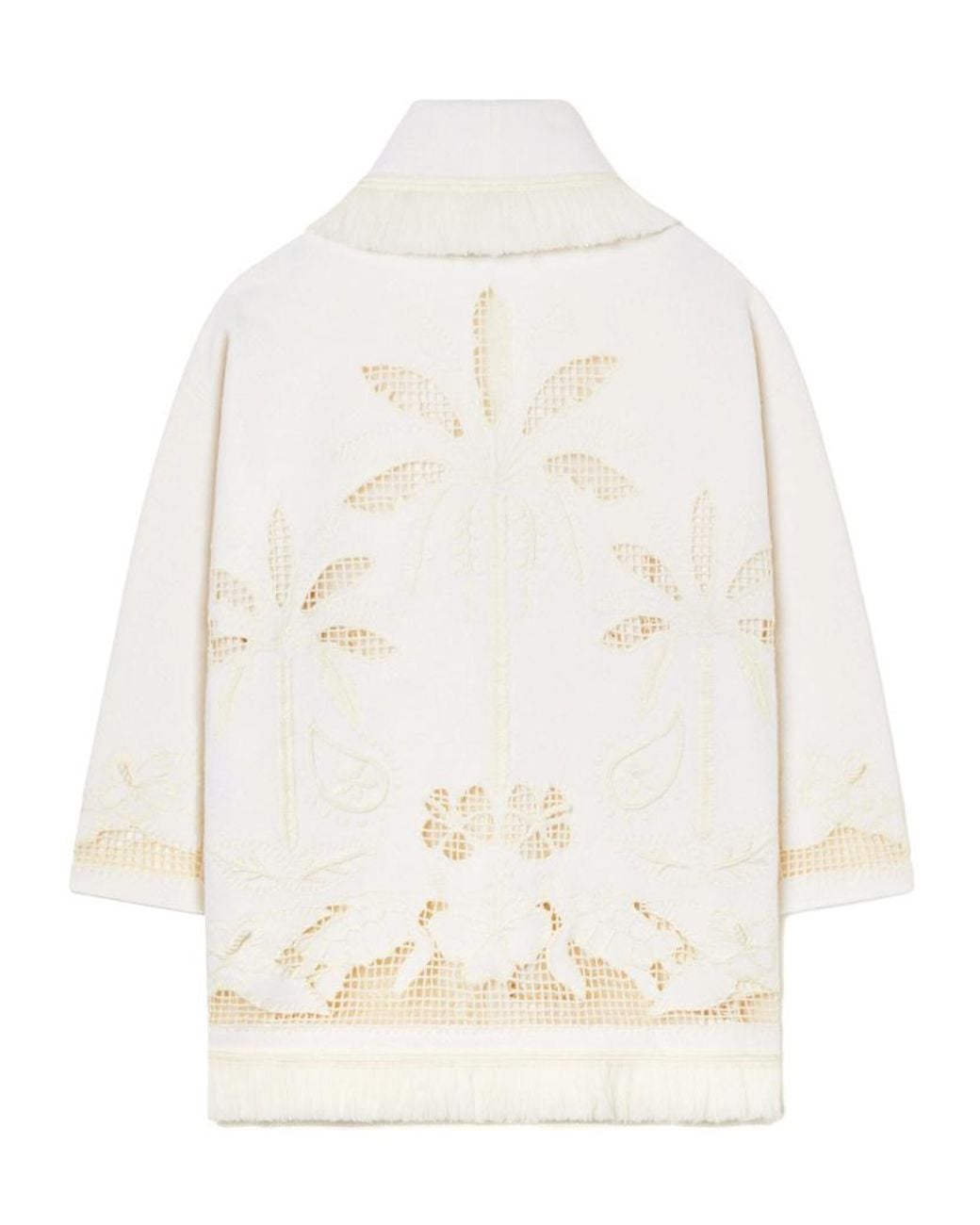 Alanui Natural Islands Diary Belted Cardigan