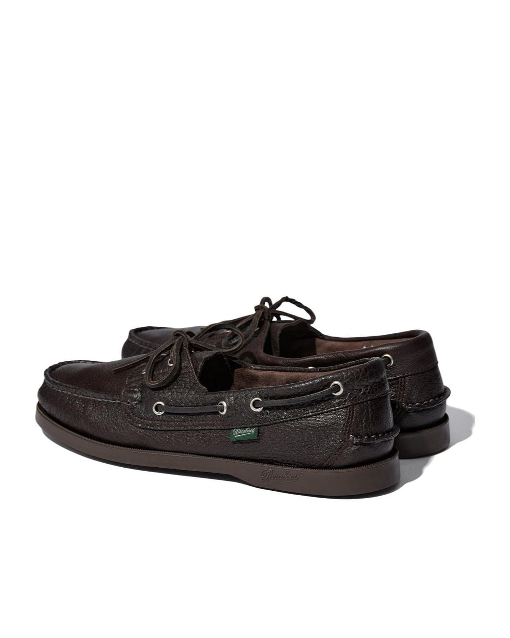 Paraboot Black Lace-Up Loafers for men