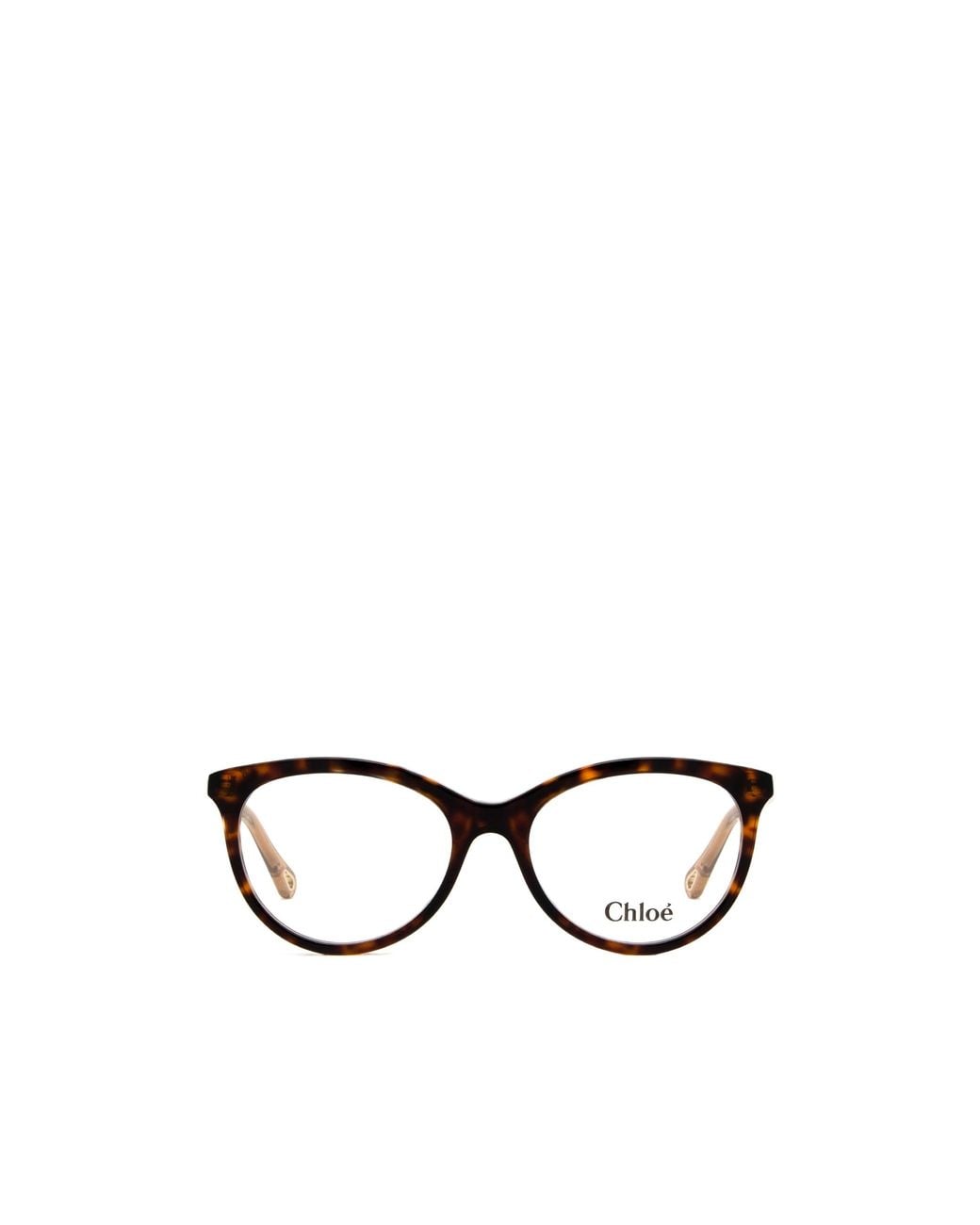 Chloé White Chloé Eyewear Cat-Eye Glasses