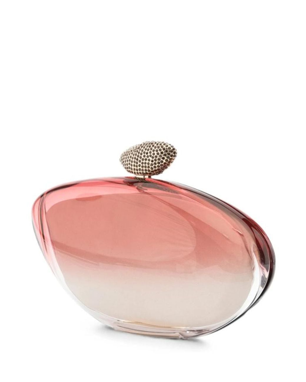 Benedetta Bruzziches Pink Crystal-Embellished Clutch