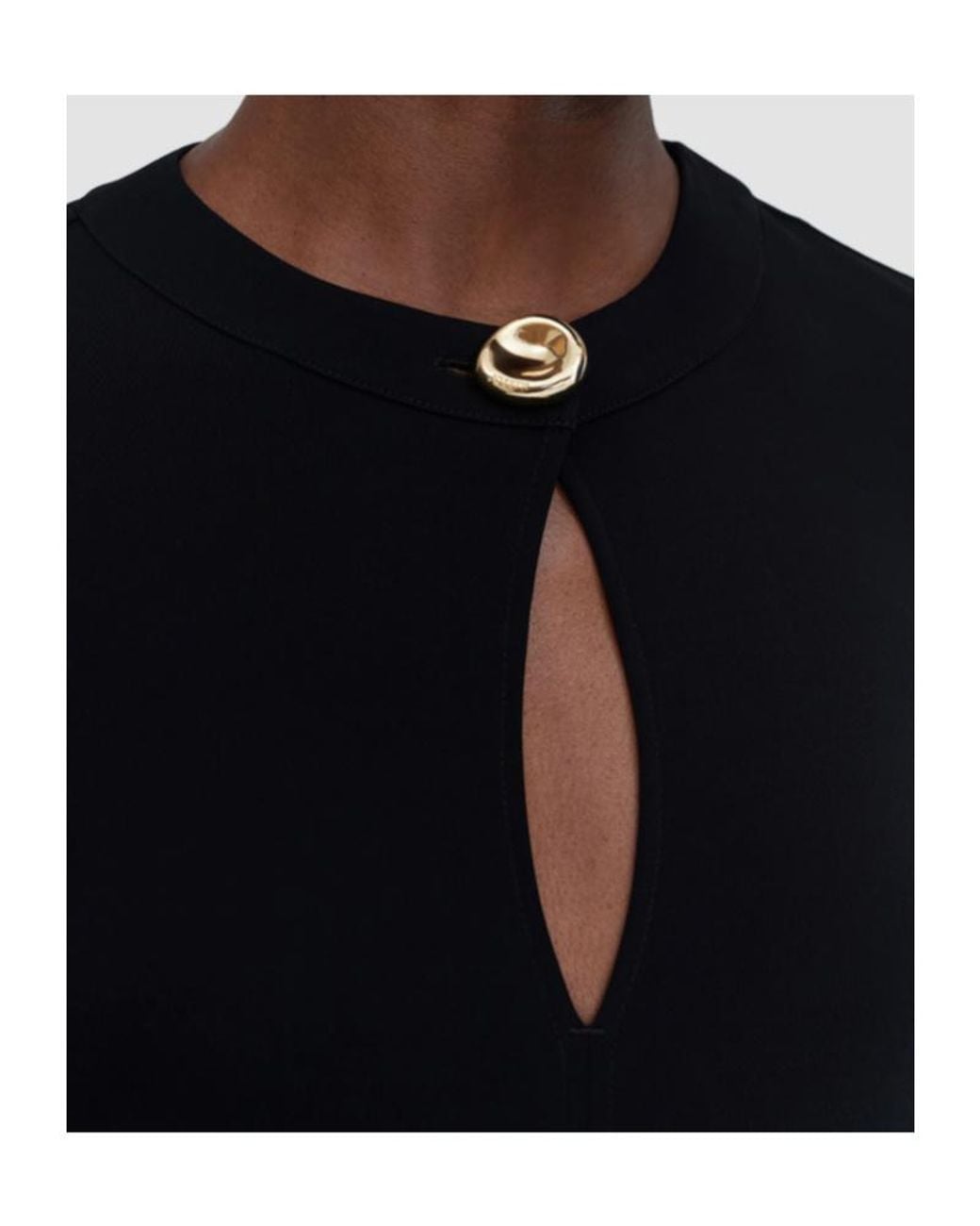 Joseph Blue Fabiola Fluid Jersey Blouse