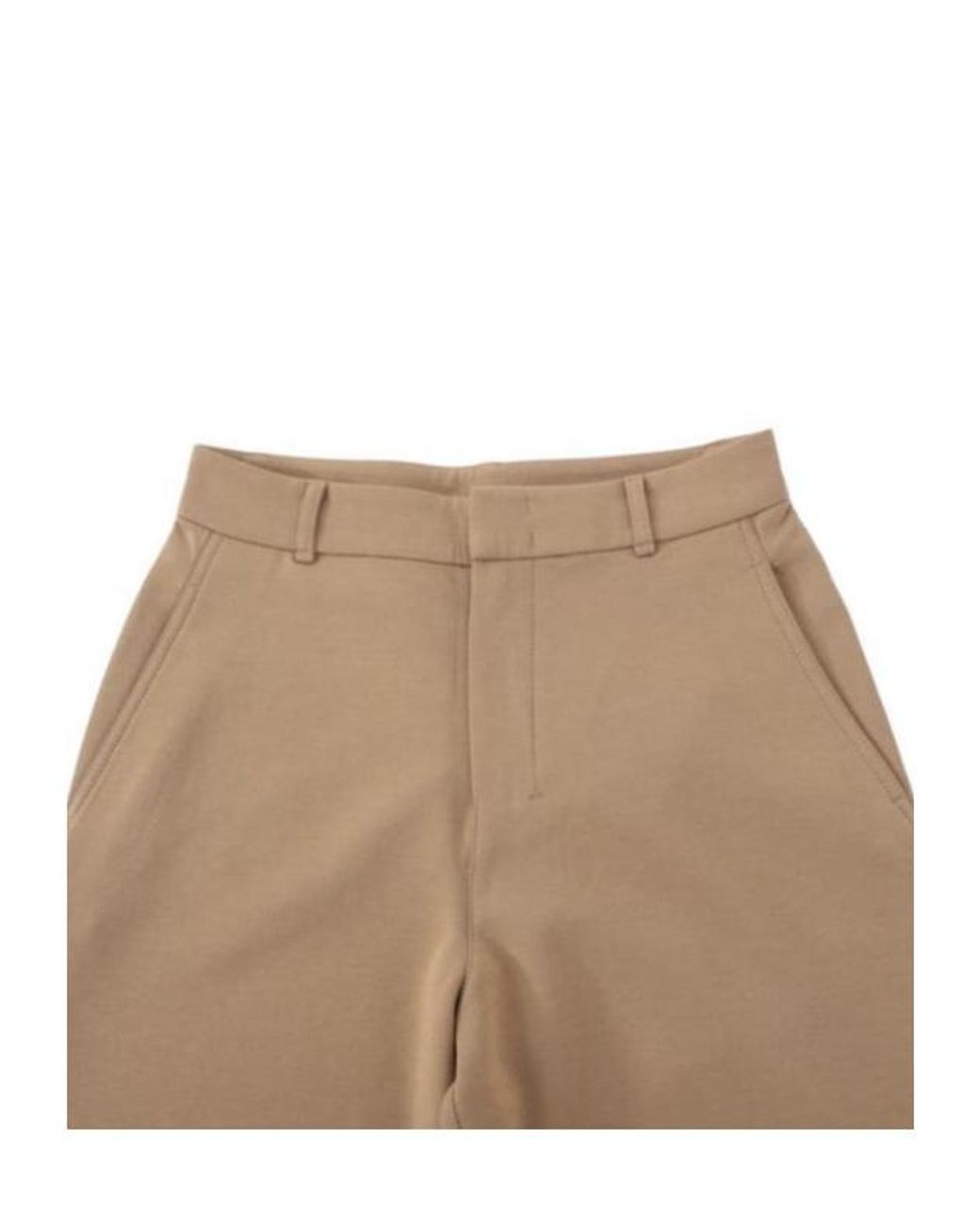 Max Mara Natural Merlot Wide Leg Trousers