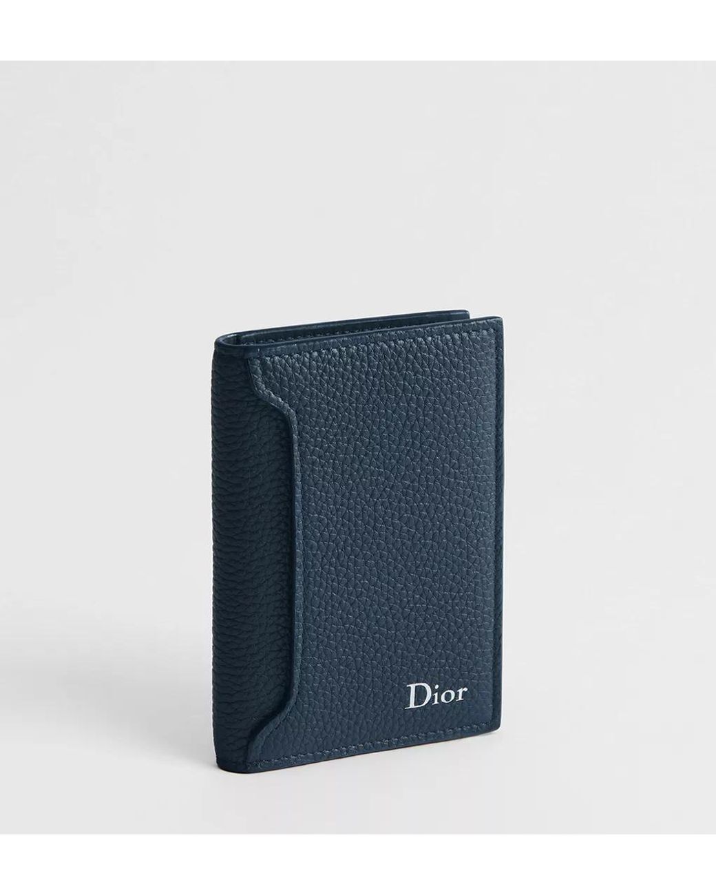 Dior Blue Archie Bifold Card Holder for men