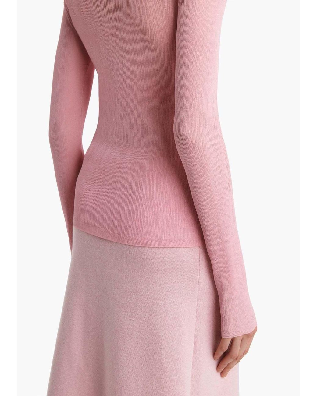 Khaite Pink Mosi Top