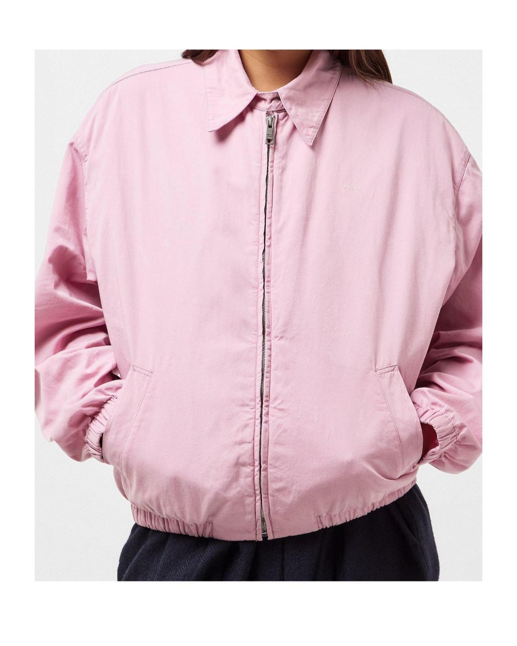 Prada Pink Long-Sleeve Casual Jacket