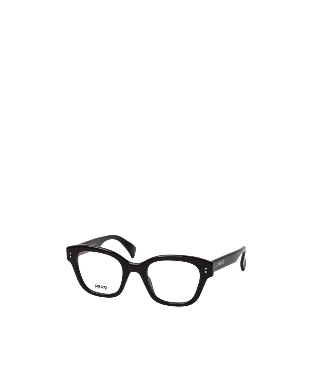 KENZO White Logo Optical Glasses for men