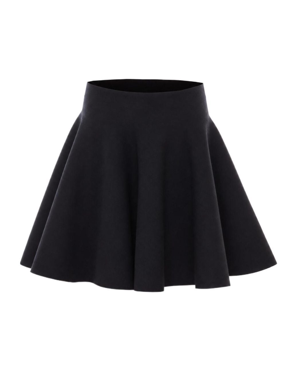 Alaïa Black Alaïa High-Waist Mini Knitted Skirt
