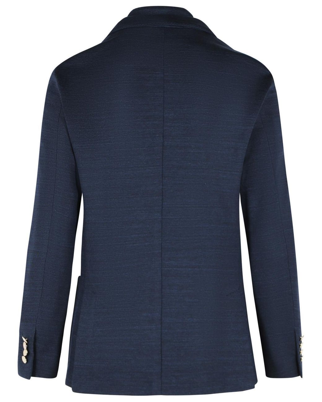 Eleventy Blue Long-Sleeved Suit Jacket for men