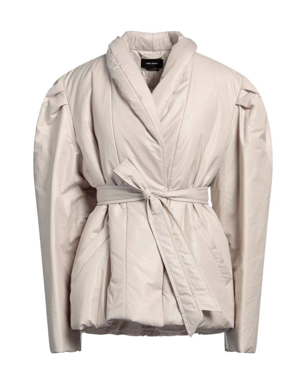 Isabel Marant Natural Belted Coats