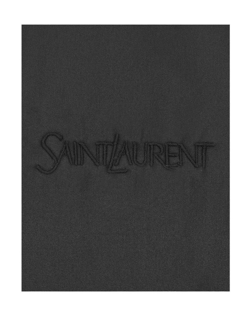 Saint Laurent Black Down Puffer Jacket for men