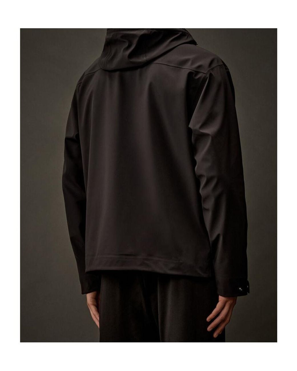 C P Company Black Long Sleeve Casual Jacket for men