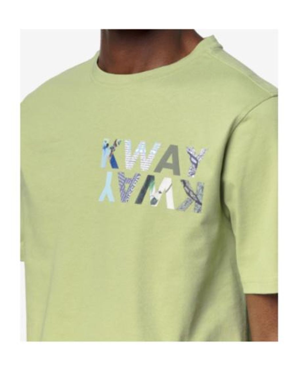 K-Way Green Odom Short-Sleeved T-Shirt for men