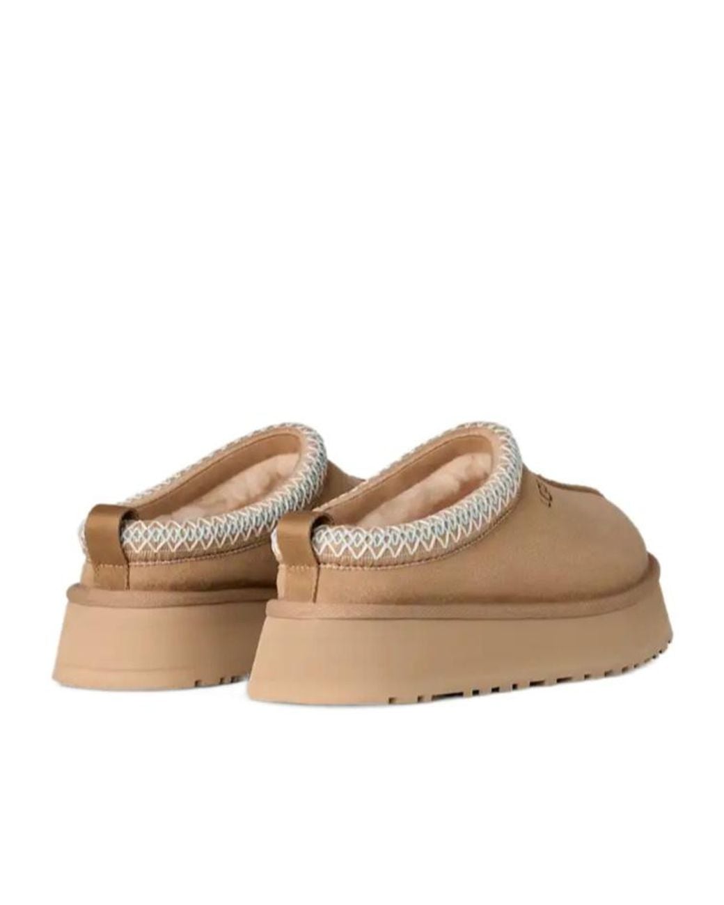Ugg Brown Tazz Platform Mules