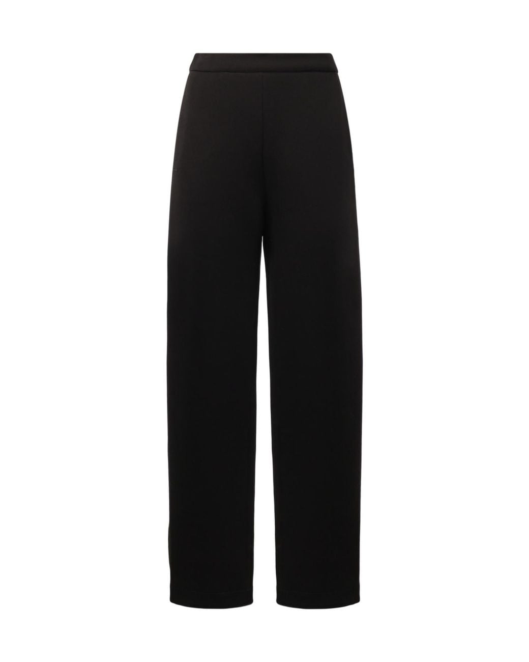 Max Mara Black Elastic Waist Casual Pants
