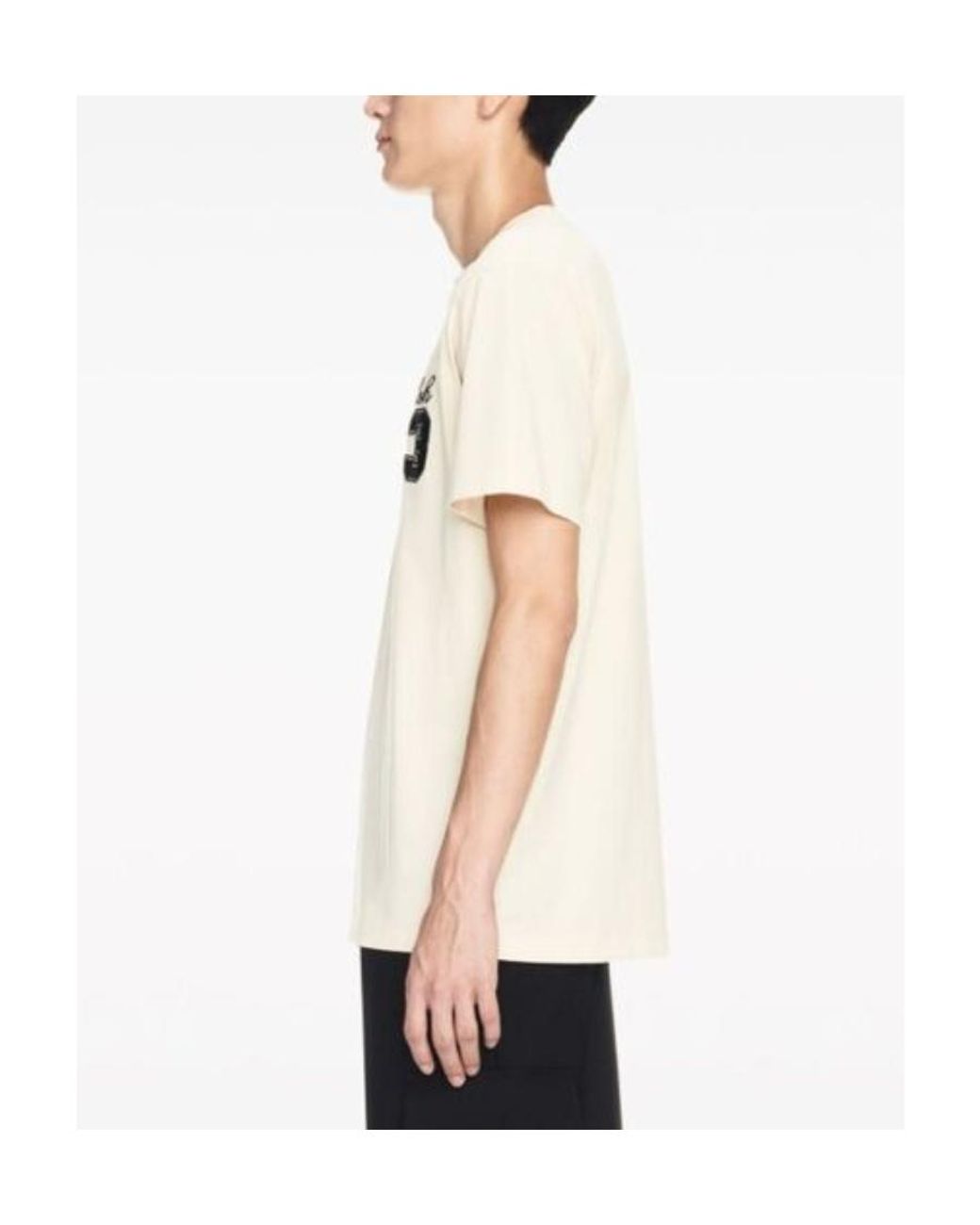 Off-White c/o Virgil Abloh White 23 Embroidered Crewneck T-Shirt for men