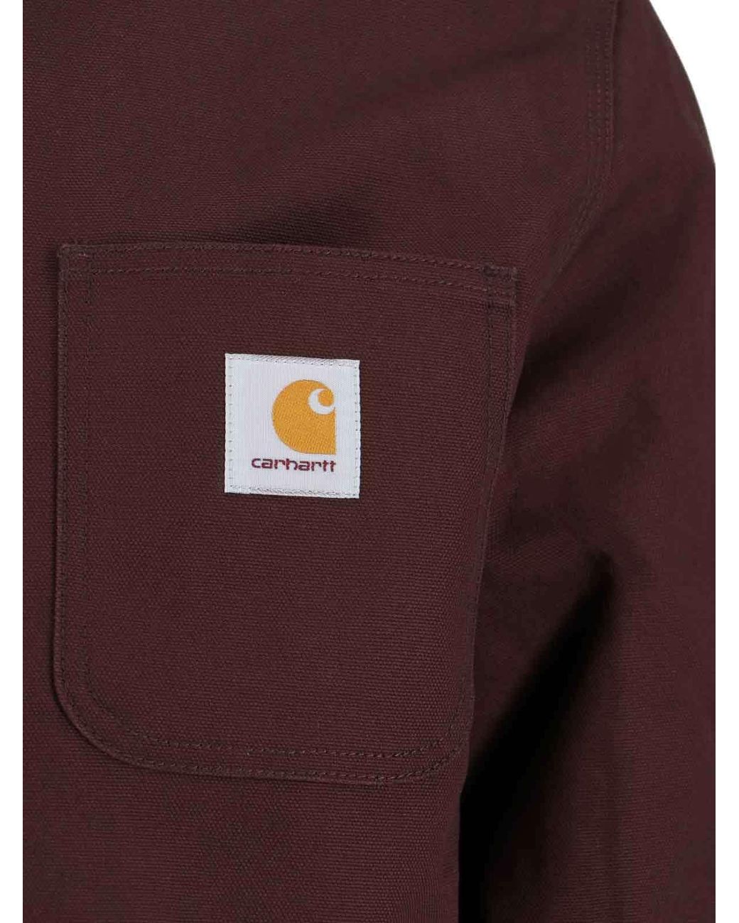 Carhartt Brown Michigan Coat for men