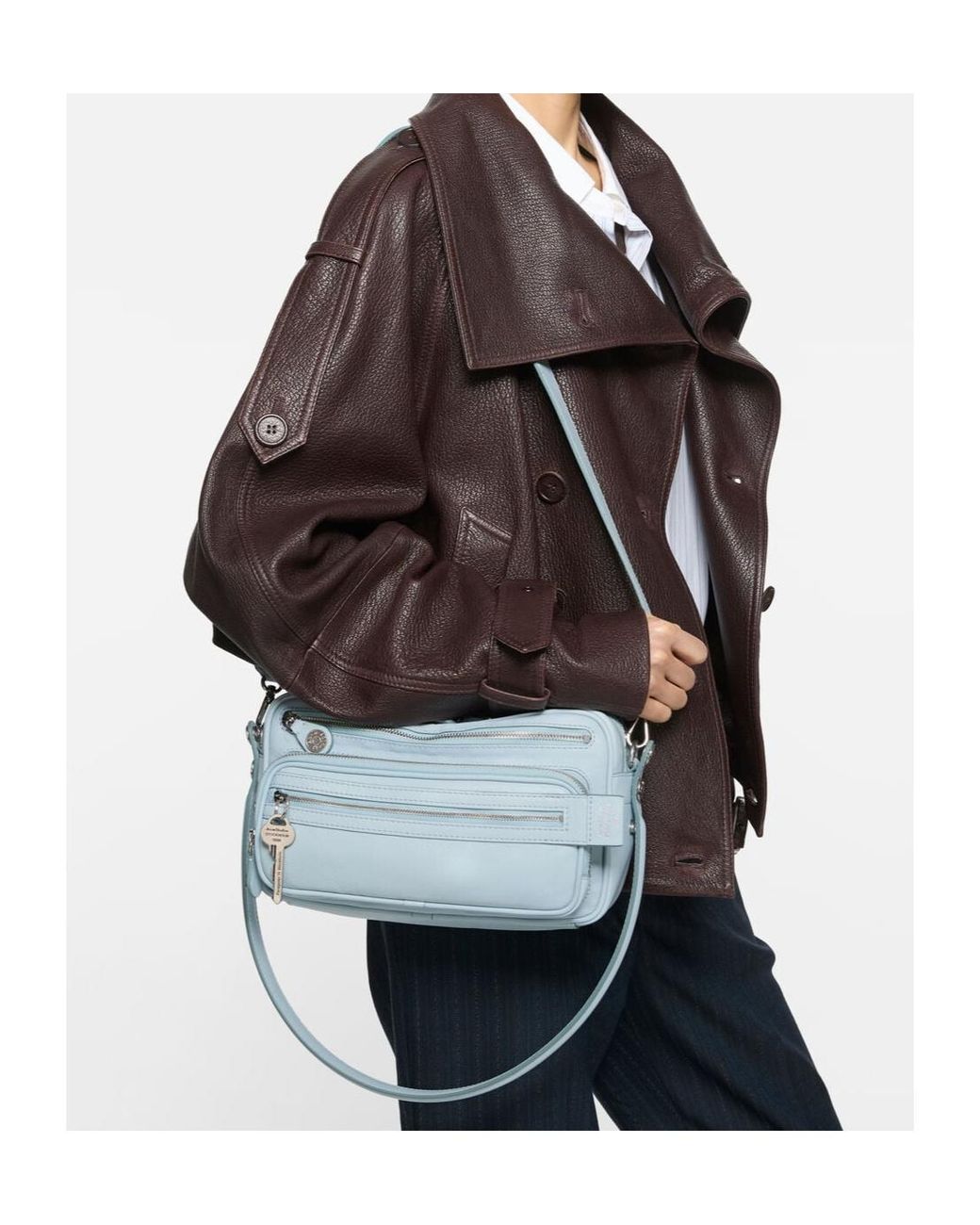 Acne Blue Camero Party Shoulder Bag