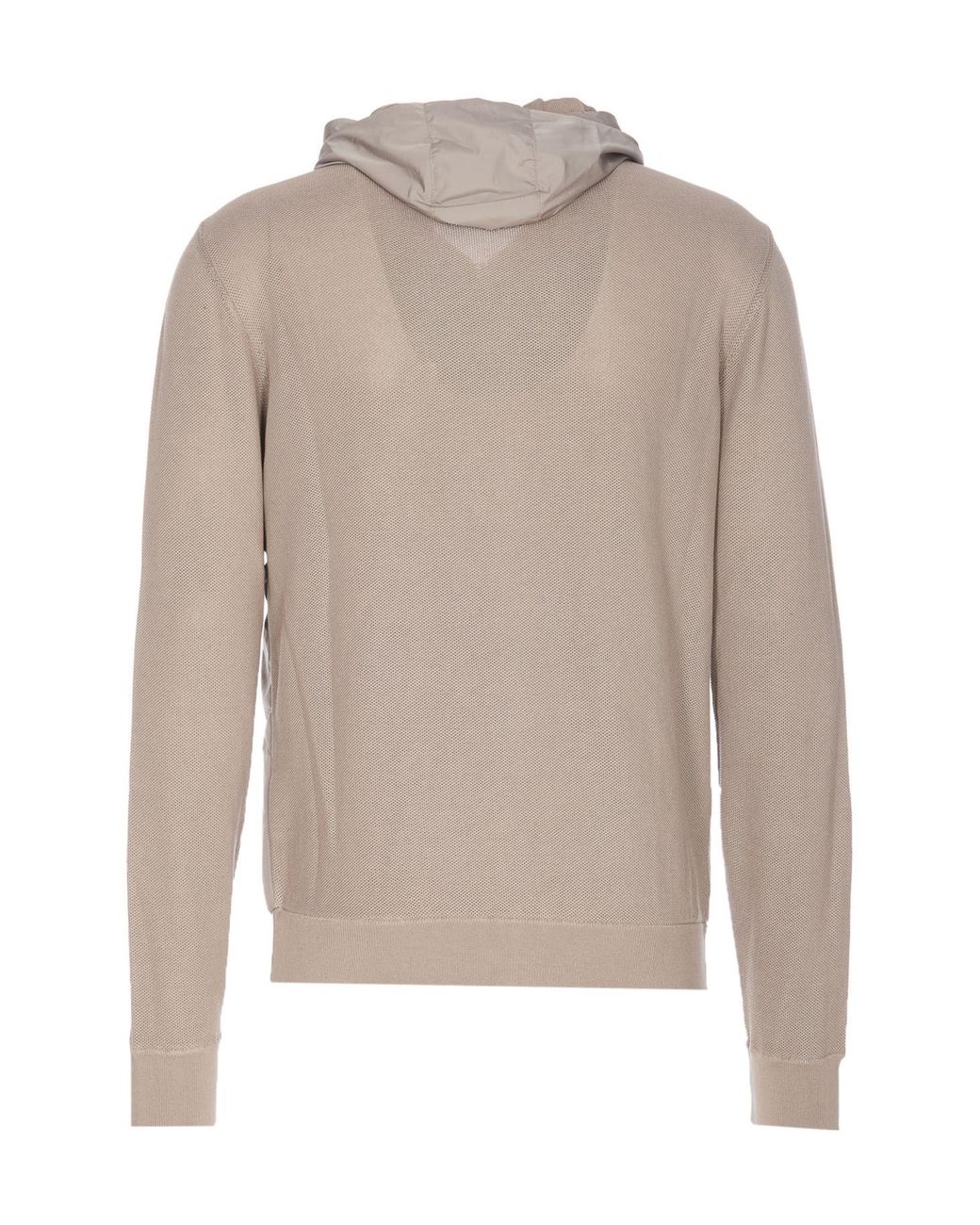 Herno Multicolor Zip-Up Hooded Drawstring Jacket for men