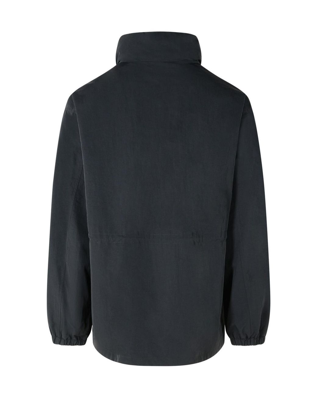 Burberry Blue Ekd Motif Drawstring Waist Zipped Jacket for men