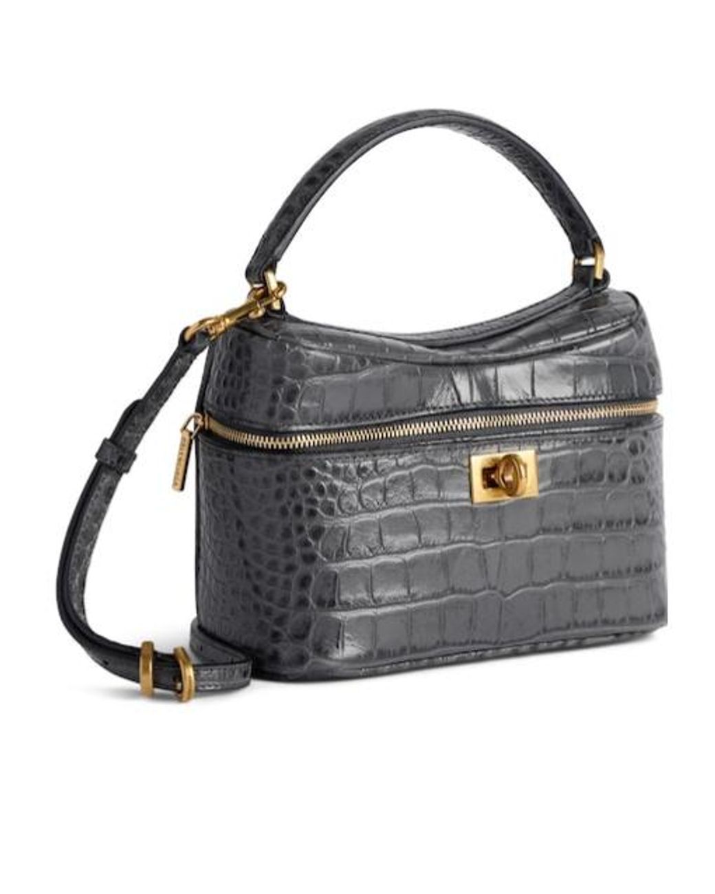Balenciaga Black Rodeo Vanity Tote Bag