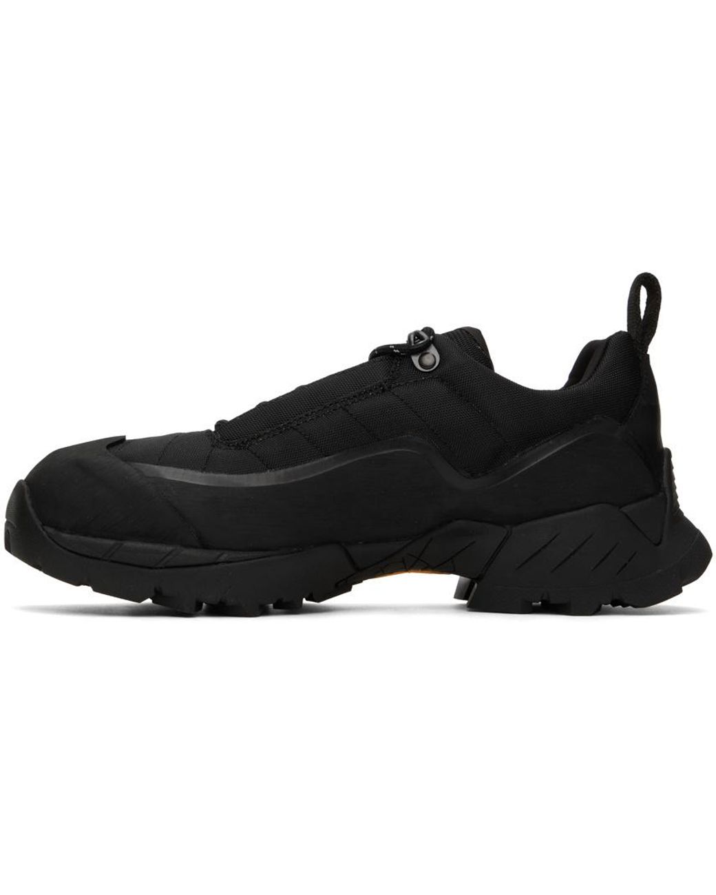 Roa Black Khatarina Quilted Low-Top Sneakers