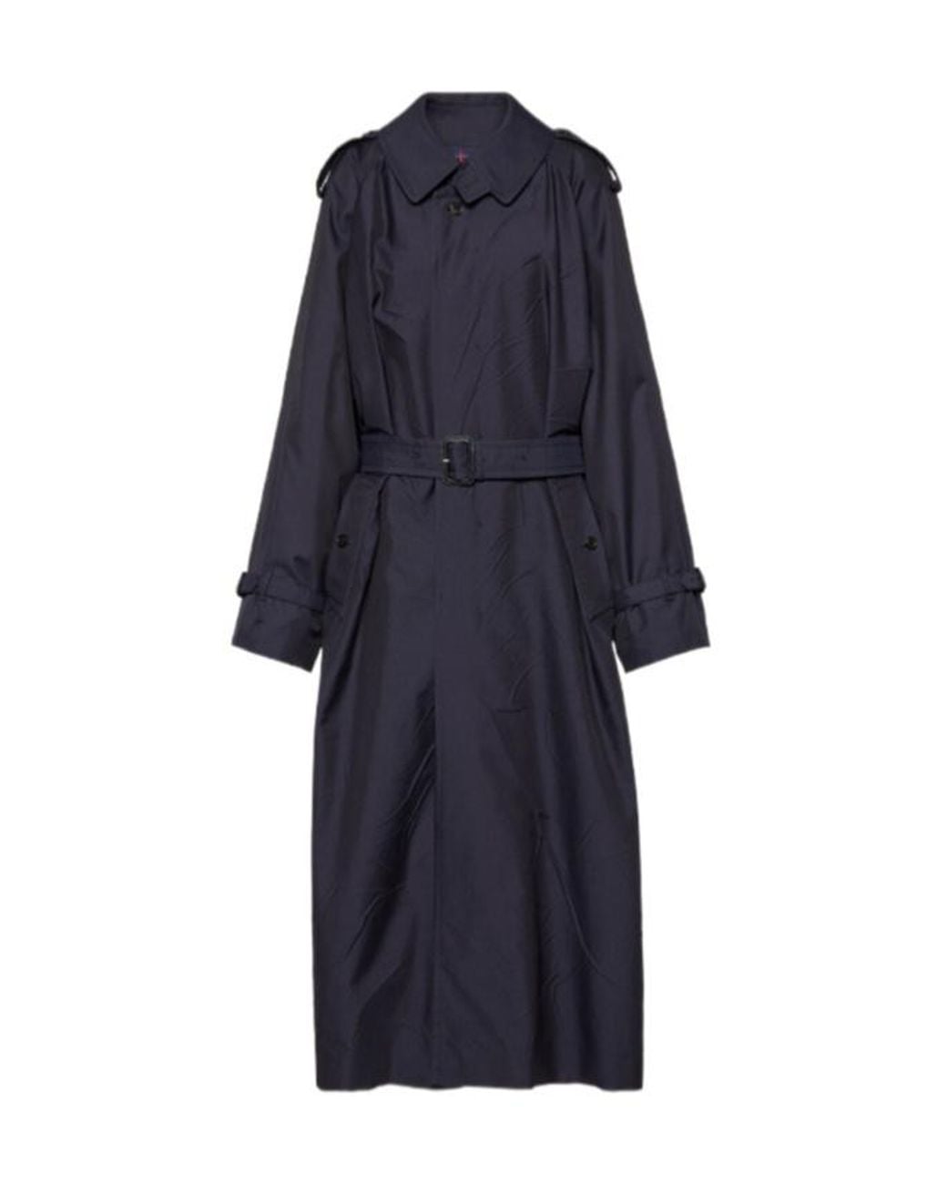 Maison Margiela Blue Trench Coat