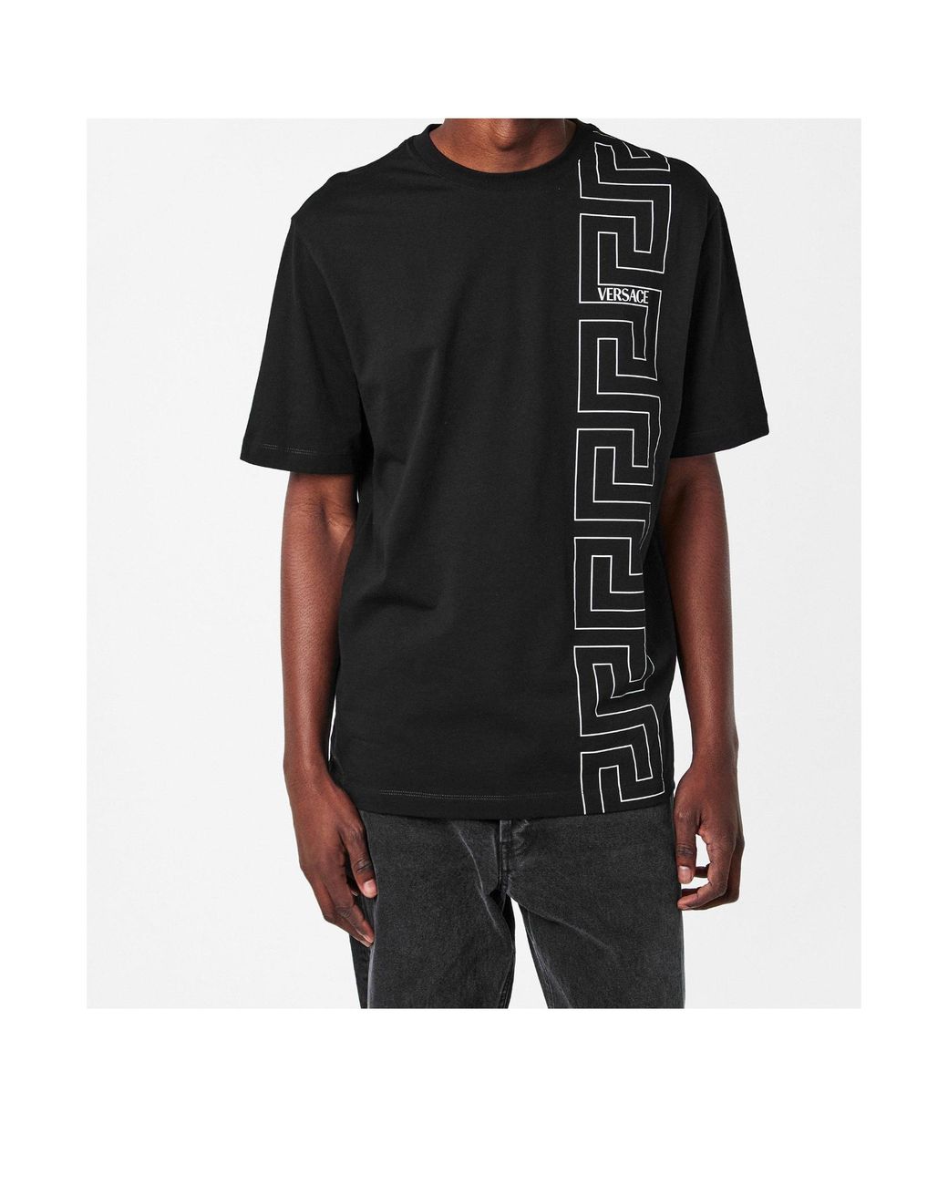 Versace Black Logo T-Shirt for men
