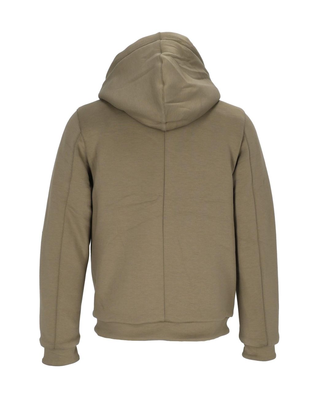 K-Way Green Reversible Faux-Fur Jacket