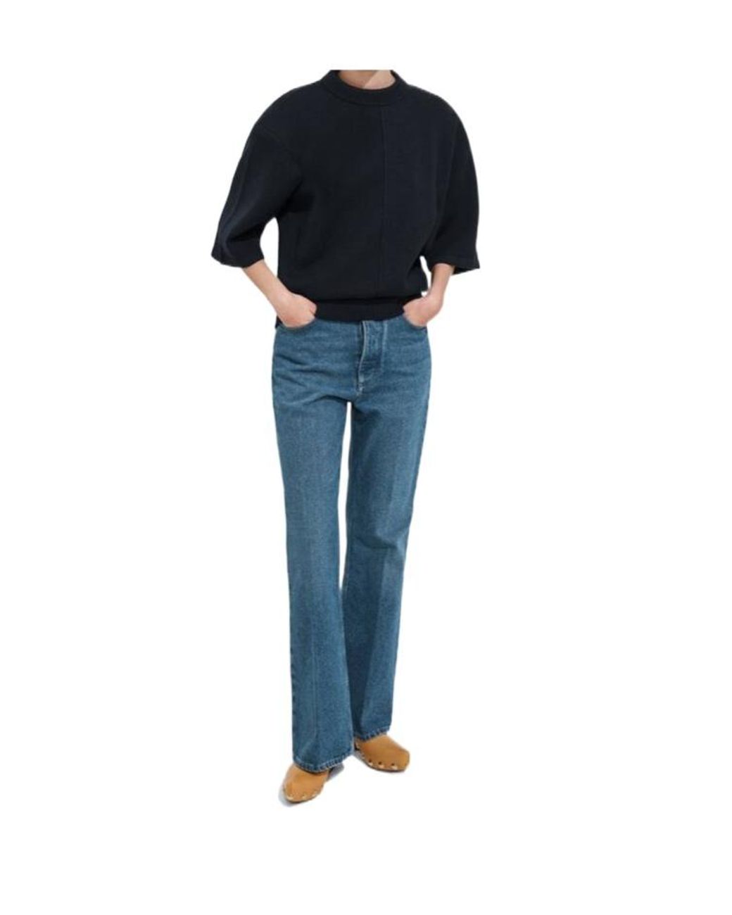 Bottega Veneta Blue Flared Jeans