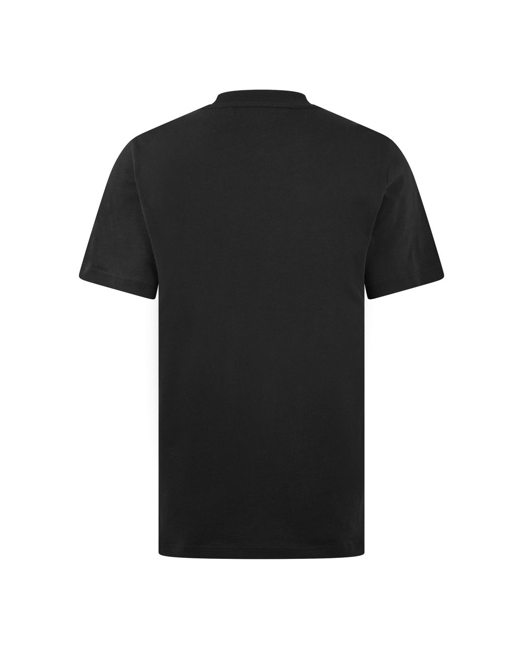 Moncler Black Printed Logo T-Shirt for men