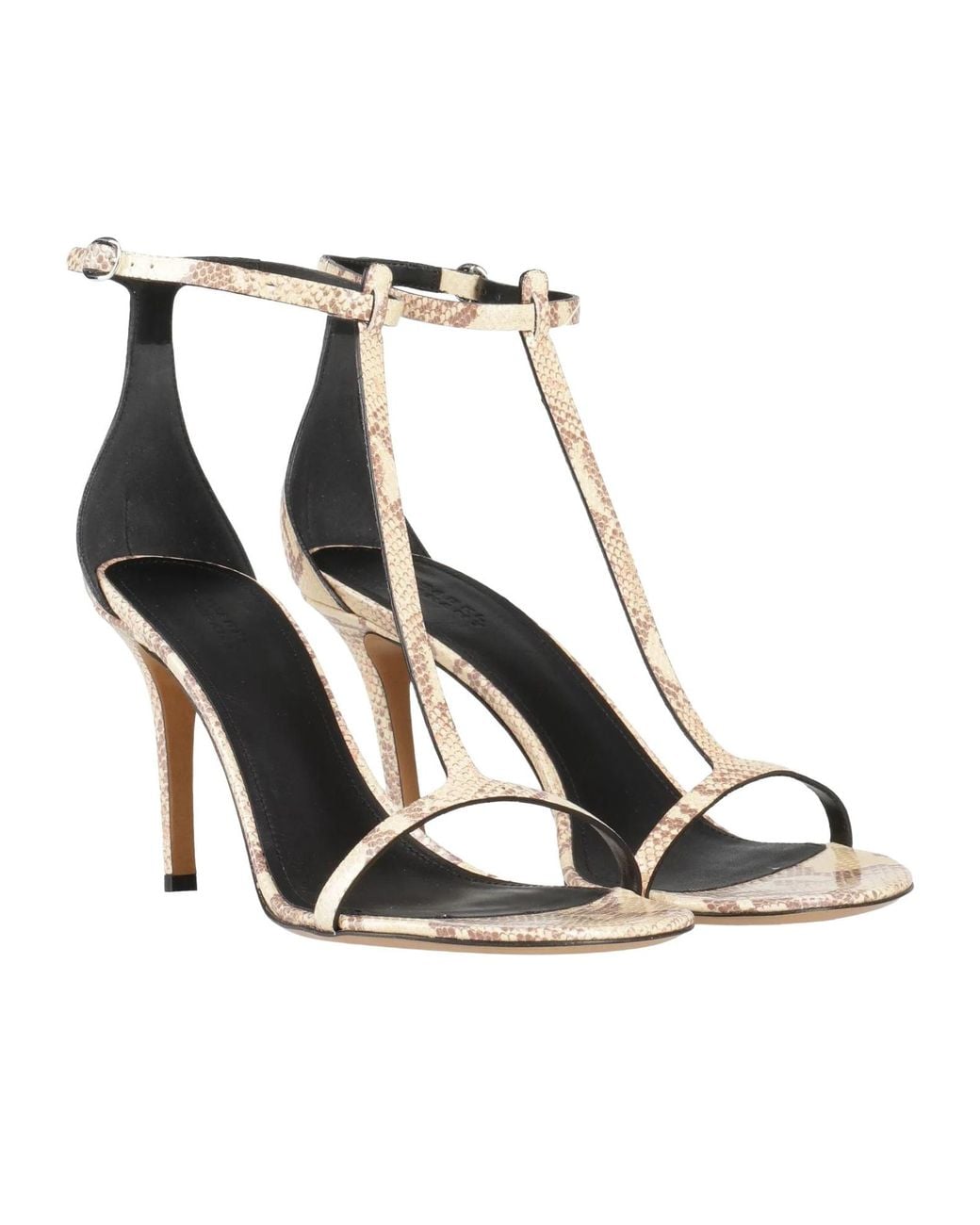 Isabel Marant Metallic Slingback Sandals