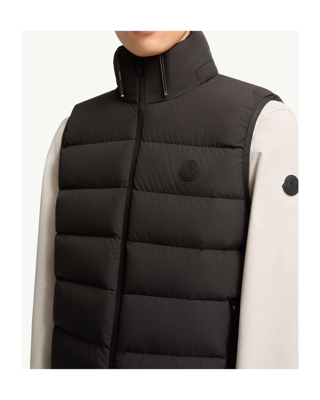 Moncler Black Arinella Down Gilet for men