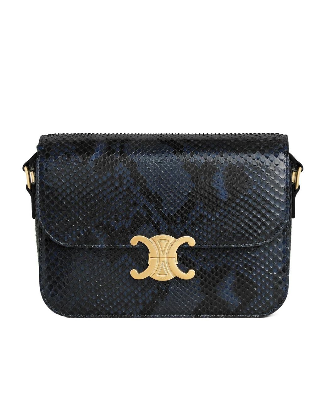 Céline Black Classique Triomphe Bag