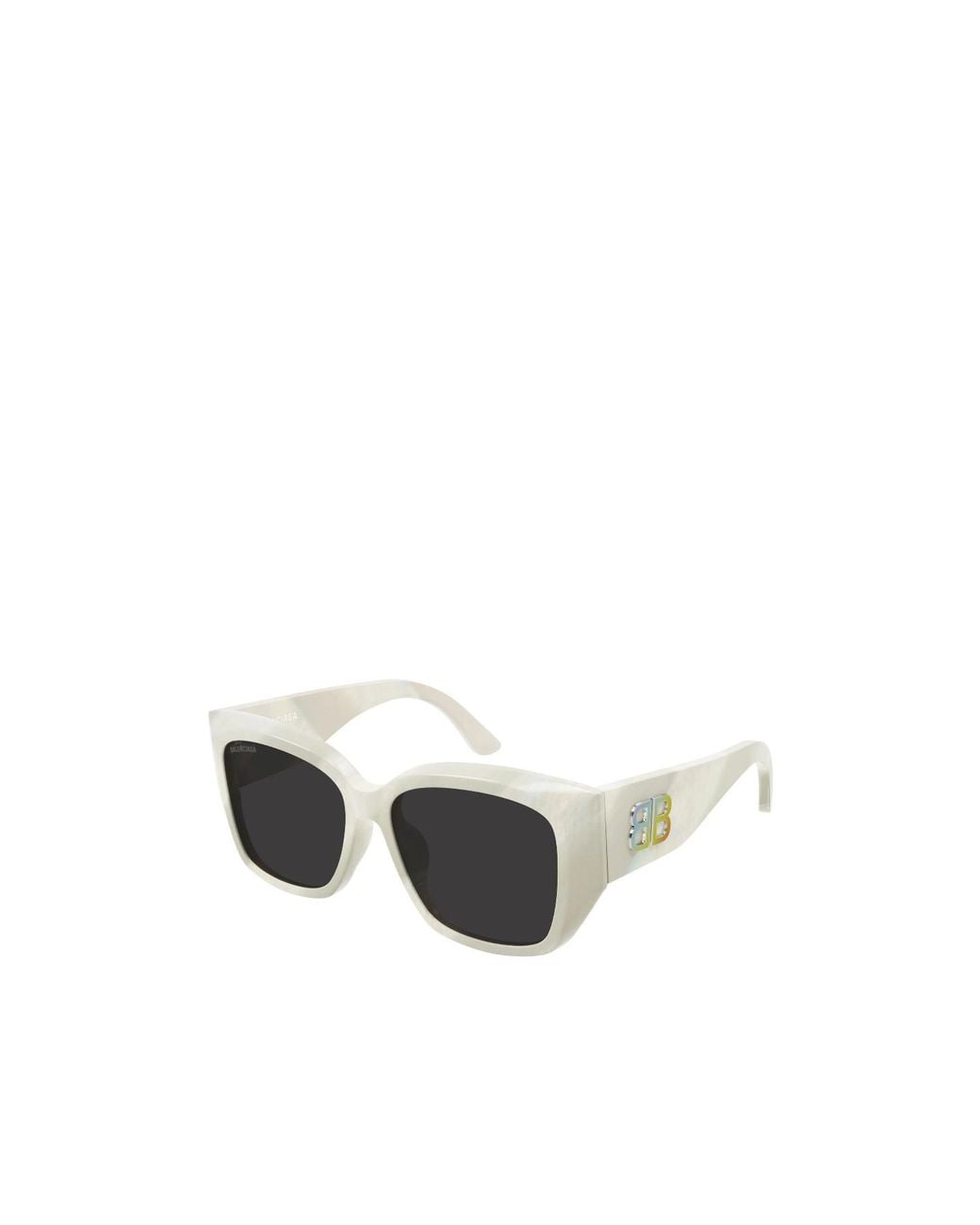 Balenciaga Multicolor Eyewear Bb-Logo Square Frame Sunglasses